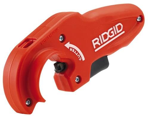 RIDGID Plastrørskærer P-TEC 5000. Skærer og fræser tyndvæggede plastrør i samme arbejdsgang