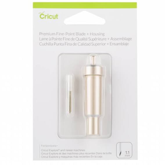 Skärblad Cricut + Housing - Premium Fine-Point Replacement Blade