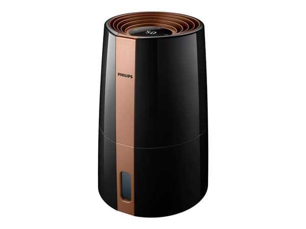 Philips 3000 series HU3918/10 Ilmankostutin, Musta, Kulta, Musta, Kulta, Muovi, LED, AC, 2,61 kg