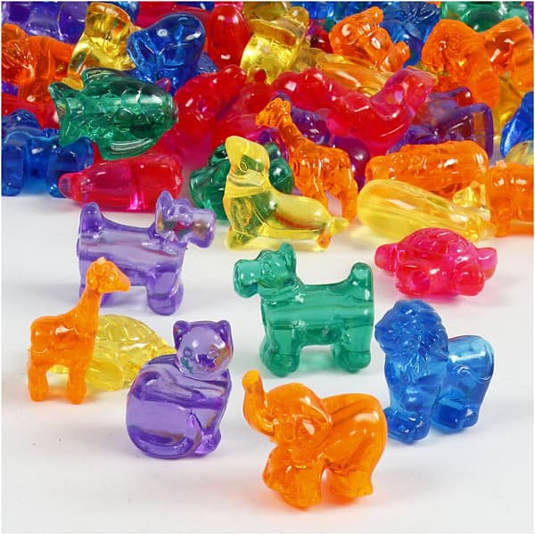 Figur Pärlor Djur - 350 gram - ca 220 st - Pärlemo