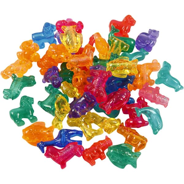 Figur Pärlor Djur - 350 gram - ca 220 st - Pärlemo