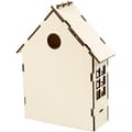 Miniatyrbild 2 av 7: 3D Pussel - Plywood Hus - Höjd: 24 cm