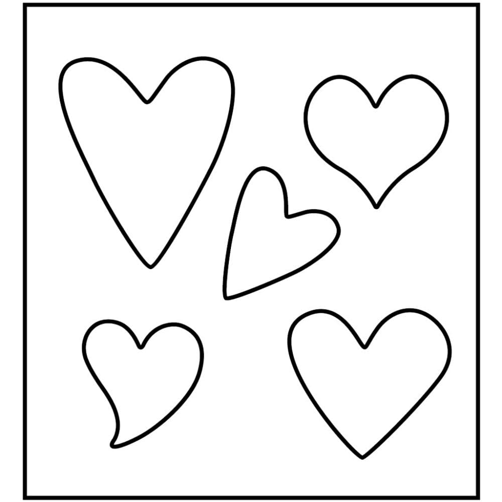 Dies - Hjärta - 14x15,25 cm