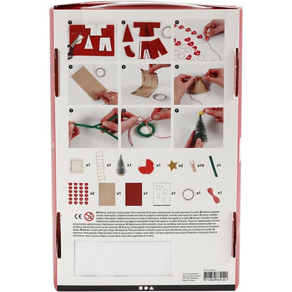Nissedörr - Advent på Nissens Loft - DIY Miniatyrvärld
