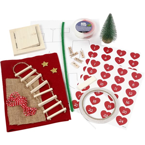 Nissedörr - Advent på Nissens Loft - DIY Miniatyrvärld