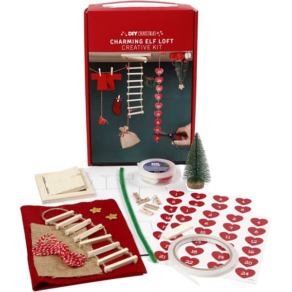 Nissedörr - Advent på Nissens Loft - DIY Miniatyrvärld