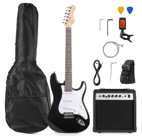 Elgitarrpaket MAXMusic GigKit Svart MAXMusic GigKit Electric Guitar Pack Black
