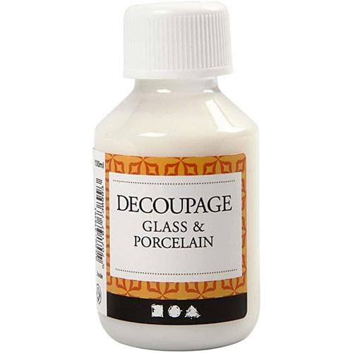 Decoupagelim - Glas Och Porslin 100 ml