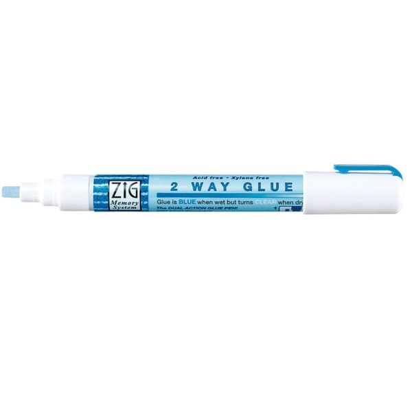Limpenna Zig Kuretake - 2 Way Glue - Chisel Tip