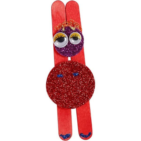 Drömset för Pysselälskaren - Glitter och träpinnar - 1 set