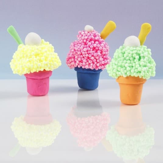 Soft Foam - Lera som inte torkar - Neon - 6 st