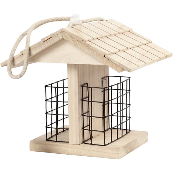 Fågelbord av Furu - 11,6x13,5 cm