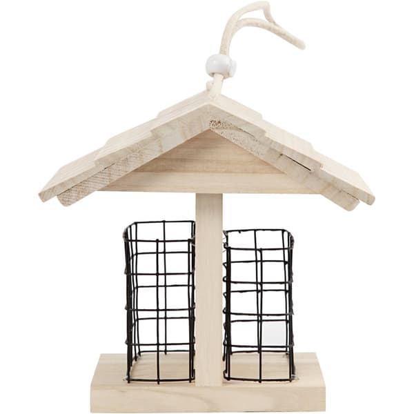 Fågelbord av Furu - 11,6x13,5 cm