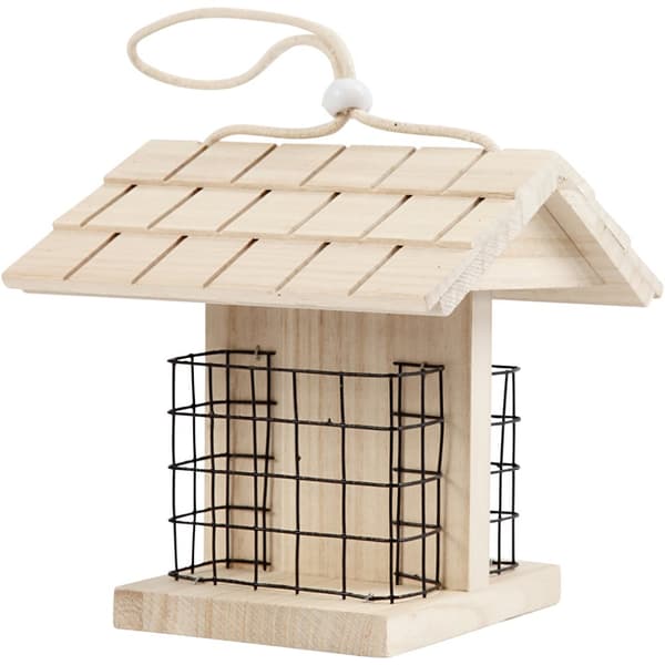 Fågelbord av Furu - 11,6x13,5 cm