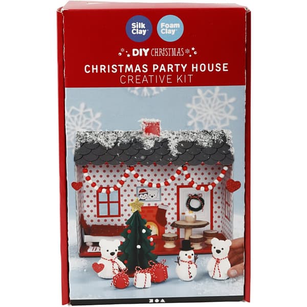 Pysselset Lera - Christmas Party House
