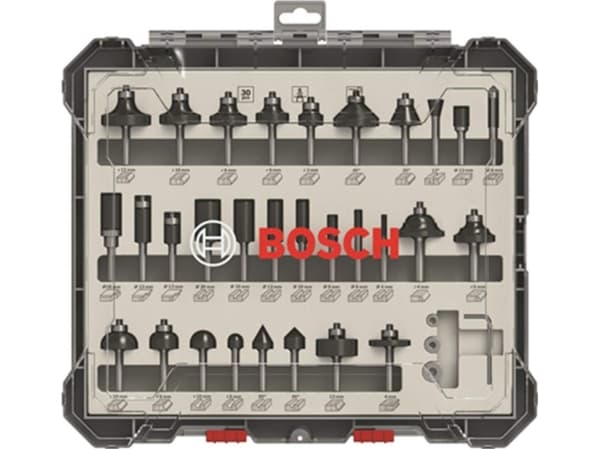 Bosch - Fresebit - 30 stk - 6mm