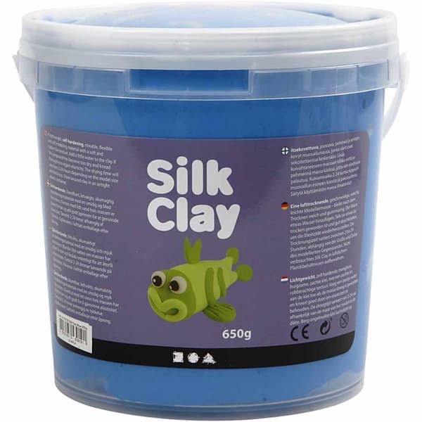 Silk Clay - Blå - 650 g