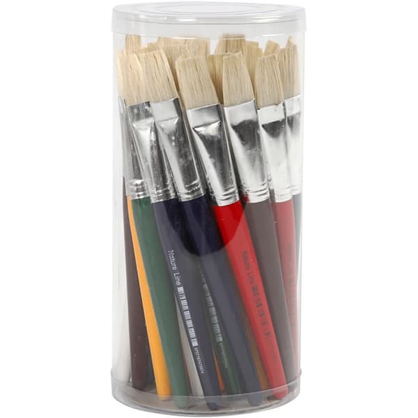 Barnpenslar - B: 15 mm - platta - 30 st