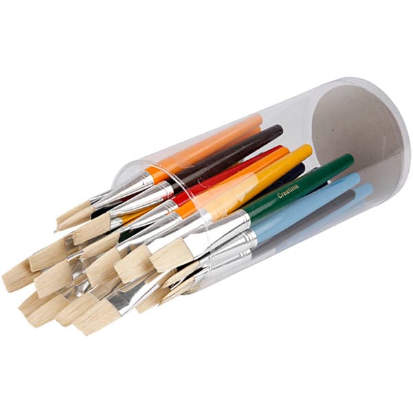 Barnpenslar - B: 15 mm - platta - 30 st