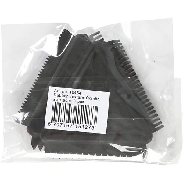 Gummispatel - stl. 9 cm - 3 st