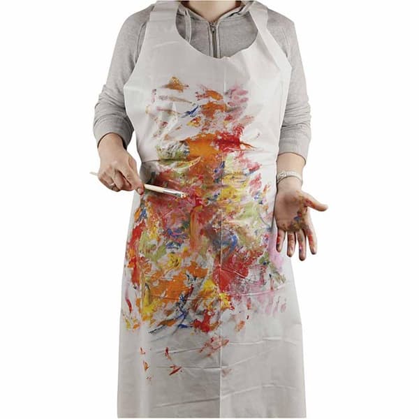 Engångsförkläden - H: 130 cm - B: 80 cm - 100 st