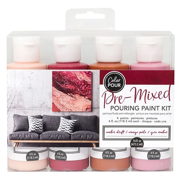 Color Pour - Pouring Paint kit - Amber - 475 ml