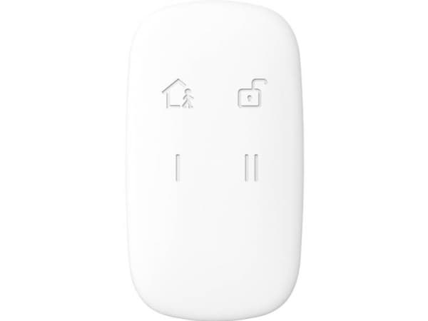 Hikvision DS-PKF1-WE Keyfob - Fjärrkontroll - trådlös - 868 MHz - vit