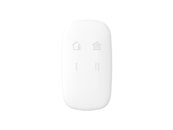 Hikvision DS-PKF1-WE Keyfob - Fjärrkontroll - trådlös - 868 MHz - vit