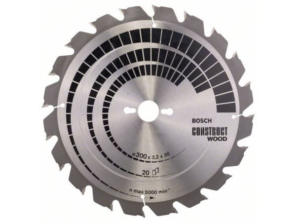 Bosch RUNDSAVKLINGE STAT CON 300X3,2X30MM 20T