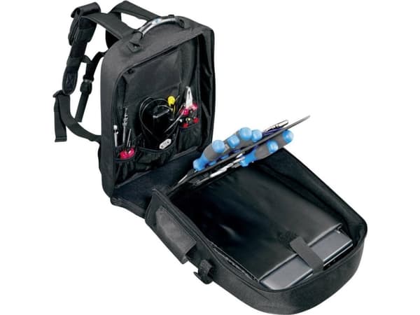 B&amp;W tool.case move - Reppu työkaluille - nylon - musta - 15"