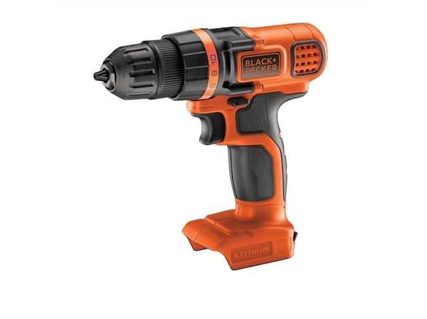 Batteridrevet skrutrekker/bor BDCDD18N 18V kropp, Black & Decker - SOLO
