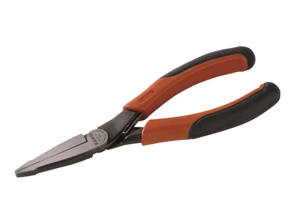 Bahco Flacktång, 1,62 cm, 4,9 cm, 8,7 mm, Stål, Polypropylen (PP), Svart, Orange