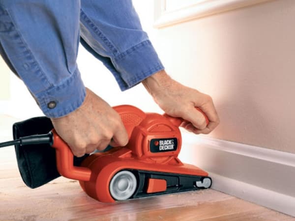 BLACK+DECKER KA86-QS - Båndsliper - 720 W - 1 hastighet - 76 x 457 mm