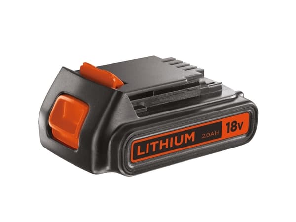Black & Decker BL2018 - Batteri - Li-Ion - 2 Ah - for BLACK+DECKER BCD003, BCD900, BCG720, BDCCS18, BDCDC18, BDCDS18, BDCJS18, BDCR18, BDCROS18