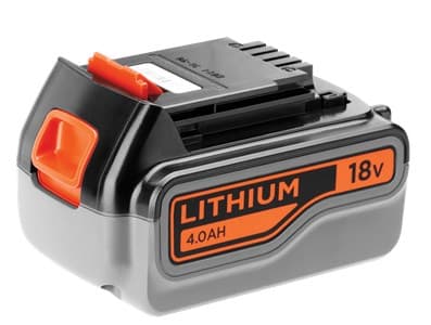 Black & Decker BL4018, Akku, Litiumioni (Li-Ion), 2 ah, 18 V, Musta, Harmaa, Oranssi, 1 kpl