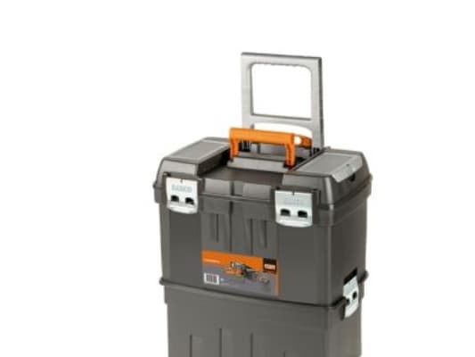 Bahco 4750PTBW47, Verktøy boks, Polypropylen, Sort, Oransje, 60 l, 25 kg, Hengsel