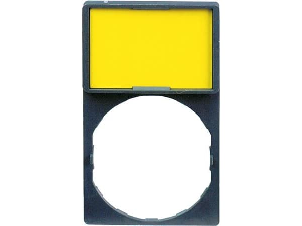 Schneider Electric ZBY4101, Musta, Keltainen, 30 mm, 40 mm, 2 g, 1 kpl