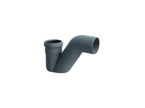 Unidrain-vesilukkojohto Ø75mm - vaakasuora. P-vesilukko