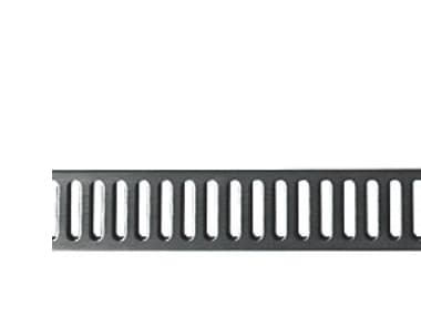 Unidrain rist i 3 mm massiv AISI 304 rustfri stål til ClassicLine ramme - model Column i længde 800 mm