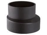 75 x 63 mm Reduksjon excentrisk sort PEH Geberit