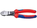 Miniatyrbilde 2 av 5: Knipex 74 02 140, Diagonal tang, Kromvanadiumstål, Plast, Blå, Rød, 140 mm, 157 g