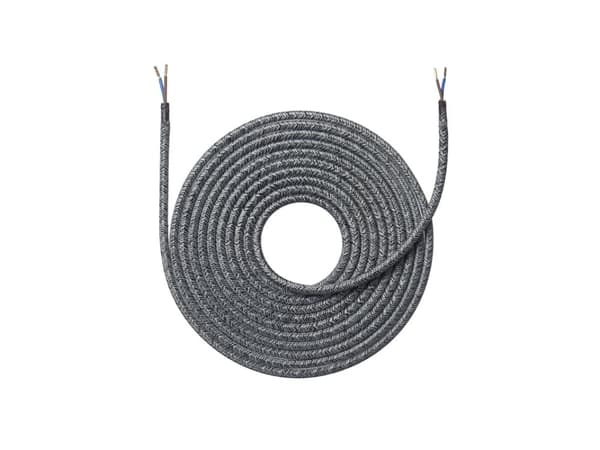 Nielsen Light Stofledning - 4 Meter - Meleret Grå