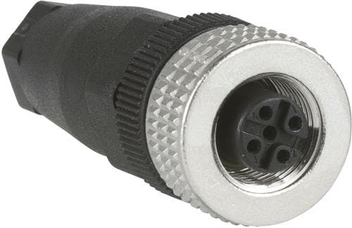 Stik M12 4P lige IP67 PG7
