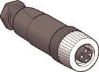 Stik M12 4P lige IP67 PG7