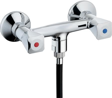 IDEAL STANDARD Børma Standard togrebs brusearmatur med 3/4" bruserafgang op/ned eksklusiv forskruninger og rosetter