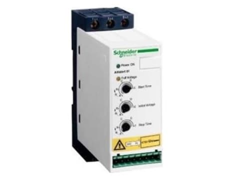 SCHNEIDER ELECTRIC Softstarter 12A, 3 faset regulering380-415V, 5,5kWMed indbygget bypass