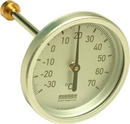 Termometer Type TCH 80 - -30+70 Gr. Ø80mm 100mm