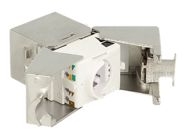 DeLOCK RJ45/LSA Cat.6A, Metallinen, Valkoinen, RJ45, LSA Cat.6A, Cat6a, ISO/IEC 11801 2.2, EN 50173-1:2011, EN 60603-7-51, Cat.6A of ANSI/TIA 568-C.2