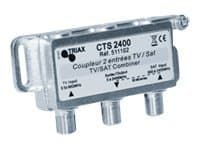 Triax CTS 2400 - Antennkopplare - F-kontakt hona till F-kontakt hona