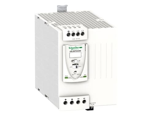 Modicon switchmode strømforsyning universal med 24 VDC 480 W-20 A udgang og 380-500 VAC 3-faset fors